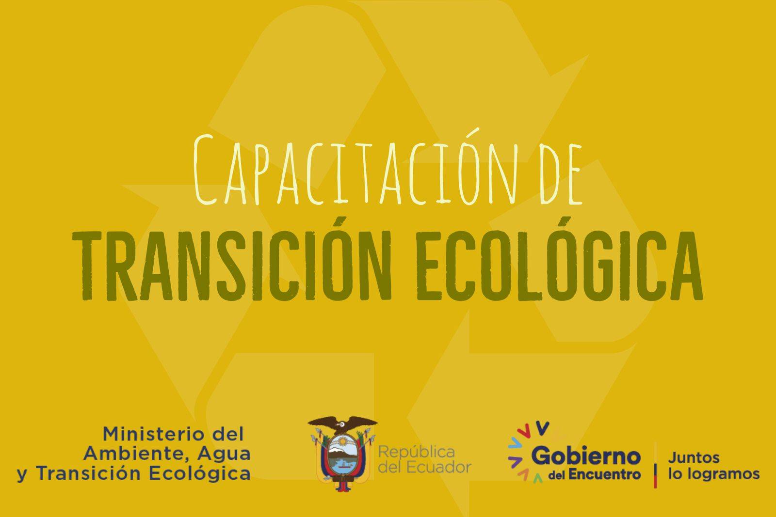 Capacitación sobre Transición Ecológica